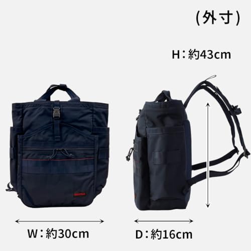 BRIEFING Men's Business Bag, Black, One Size