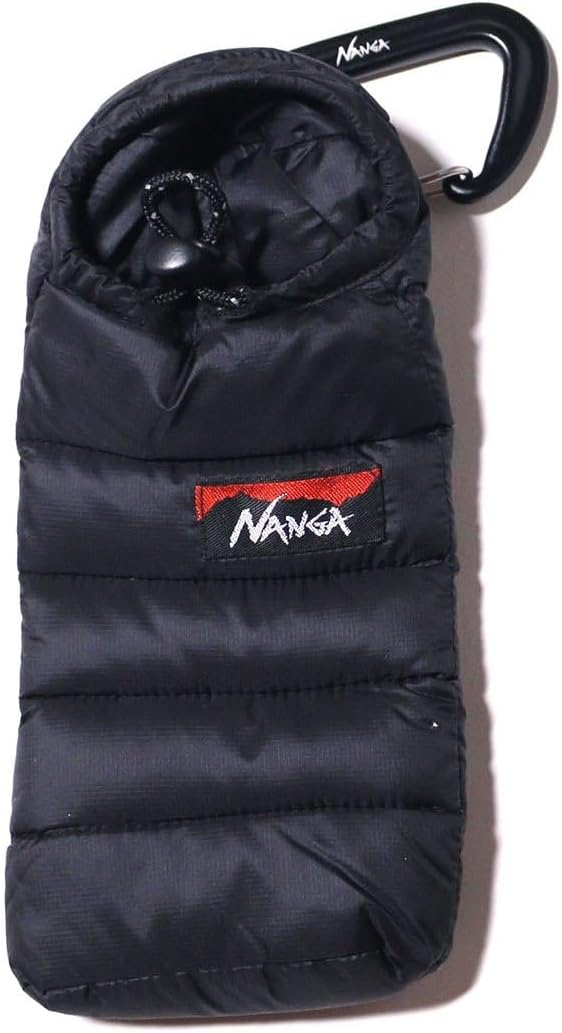 Nanga Trekking Smartphone Case Pouch Mini Sleeping Bag Phone Case NA2441-3A101, Black, Casual
