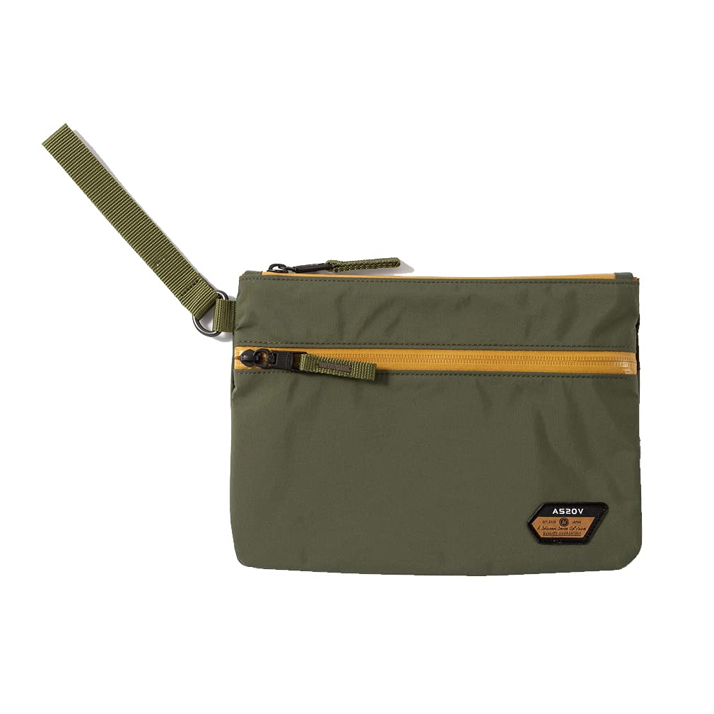 AS2OV Assob Flat Pouch, M, Chocolate