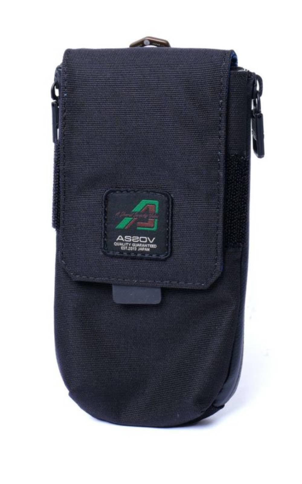 AS2OV Standard Mobile Pouch 152320 (Black)