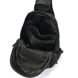 Briefing BRA251L34 Men's One Shoulder Bag, Sling, Black x Olive, One Size