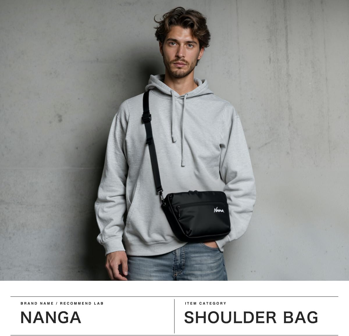 Nanga ECOPAK UR BODY BAG Shoulder Bag 3L N2502-3N301Z