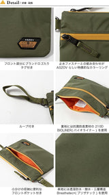 AS2OV Assob Flat Pouch, M, Chocolate