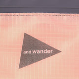 and wander アンドワンダー クリスピーリップミニツインポーチ