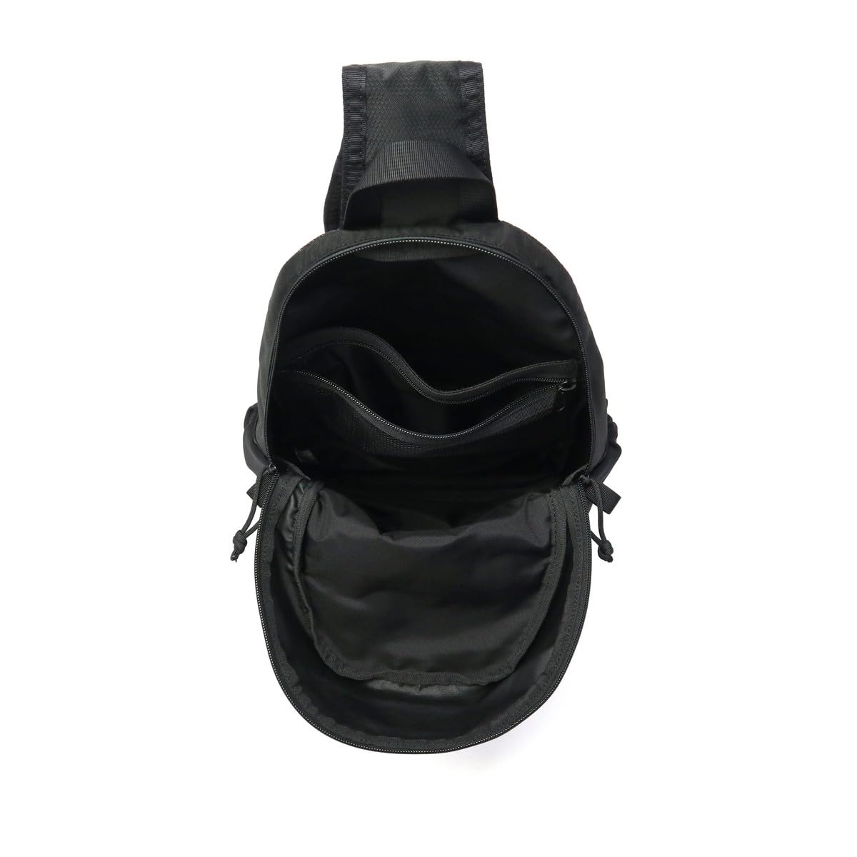 Briefing BRA251L34 Men's One Shoulder Bag, Sling, Black x Navy, One Size