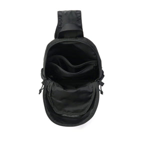Briefing BRA251L34 Men's One Shoulder Bag, Sling, Black x Navy, One Size