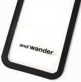 [and wander] アンドワンダー ウォータープルーフフォンケース