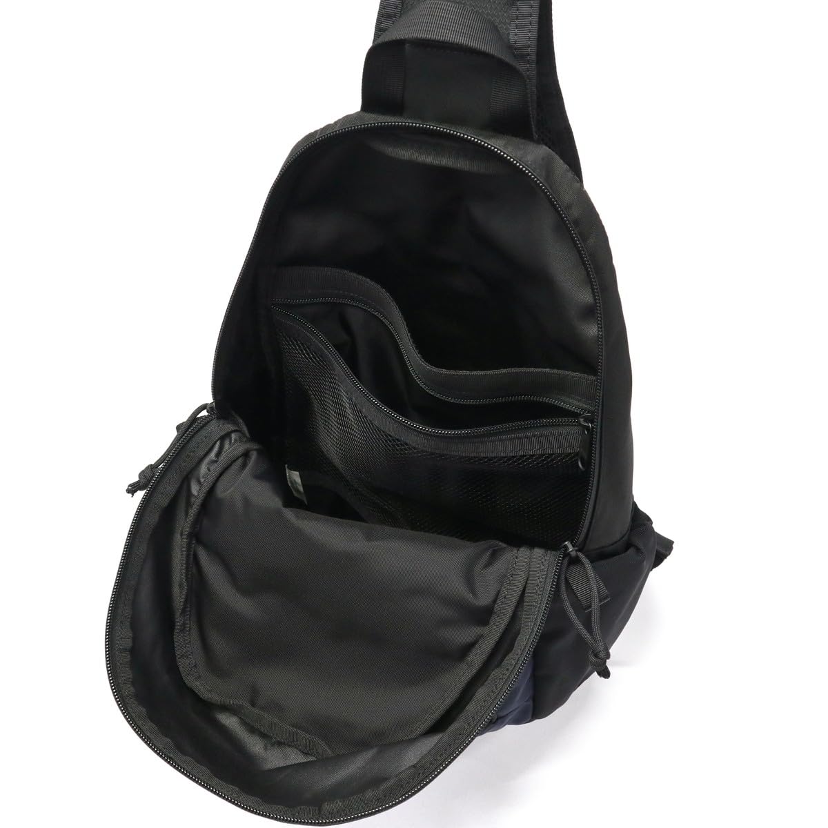 Briefing BRA251L34 Men's One Shoulder Bag, Sling, Black x Olive, One Size