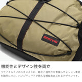 Briefing Men's Waist Bag, Shoulder Bag, 2-Way Waist Bag, Black x Navy, One Size
